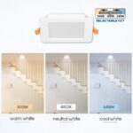 LED луна KAPI LED ∙ 9W ∙ CCT-switch ∙ 3000K-4000K-6400K ∙ IP54 - Image 7